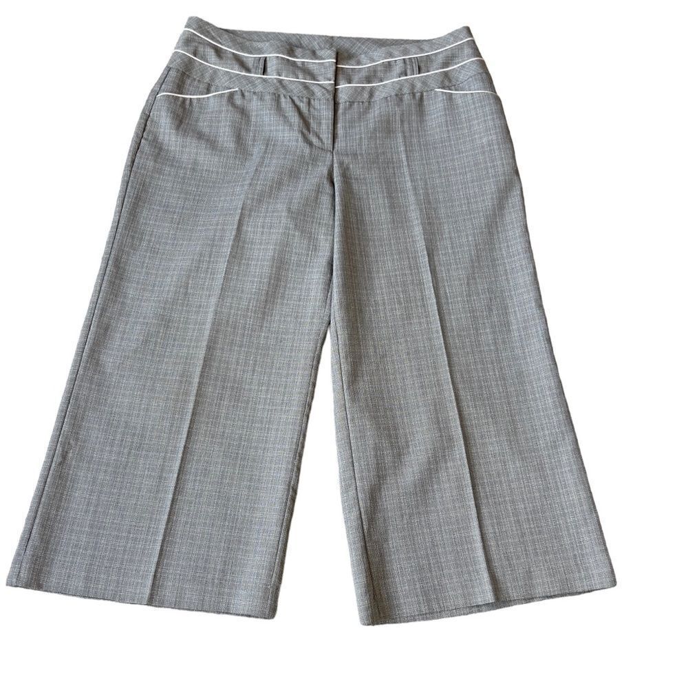 Robert Louis Women’s Cropped Wide Leg Career Pants‎ Size 12.